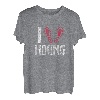Ich liebe Wandern Klettern Camping Bergwanderer Fernweh T-Shirt