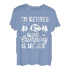 Lustig Ich bin im Ruhestand Campen gehen ist mein Job Ruhestand Camper T-Shirt