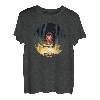 Girl Camping in the Forest Woods, Lagerfeuer T-Shirt