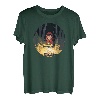 Girl Camping in the Forest Woods, Lagerfeuer T-Shirt