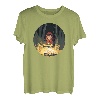 Girl Camping in the Forest Woods, Lagerfeuer T-Shirt