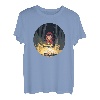 Girl Camping in the Forest Woods, Lagerfeuer T-Shirt