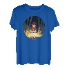 Girl Camping in the Forest Woods, Lagerfeuer T-Shirt