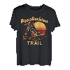 Appalachian Trail Vintage Hiking Boot Hiker Art T-Shirt