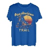 Appalachian Trail Vintage Hiking Boot Hiker Art T-Shirt
