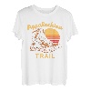 Appalachian Trail Vintage Hiking Boot Hiker Art T-Shirt