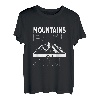 Campen Camping Wandern Wandern Zitate Berge T-Shirt