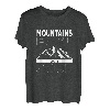 Campen Camping Wandern Wandern Zitate Berge T-Shirt