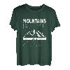 Campen Camping Wandern Wandern Zitate Berge T-Shirt