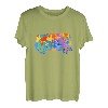 Camping Car Grafik Frauen Kinder Camper Kleidung T-Shirt