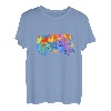 Camping Car Grafik Frauen Kinder Camper Kleidung T-Shirt