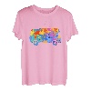 Camping Car Grafik Frauen Kinder Camper Kleidung T-Shirt