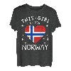 Norwegen Fahne Vintage Norwegische Flagge Herz Norge T-Shirt