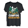 Camping Grandma Camper Campingplatz Hobby Großmutter Oma T-Shirt