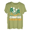 Camping Grandma Camper Campingplatz Hobby Großmutter Oma T-Shirt