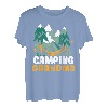 Camping Grandma Camper Campingplatz Hobby Großmutter Oma T-Shirt