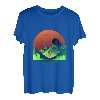 Wandern Landschaft Design Rainbow Mountain T-Shirt