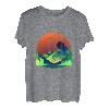 Wandern Landschaft Design Rainbow Mountain T-Shirt