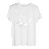 Wolf T-Shirt Mond und Wald Natur Kunst Outdoor-Camping T-Shirt