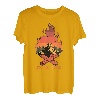 Stay Wild and Free Lagerfeuer Natur Camping Wandern Camper T-Shirt