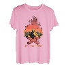 Stay Wild and Free Lagerfeuer Natur Camping Wandern Camper T-Shirt