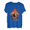 Stay Wild and Free Lagerfeuer Natur Camping Wandern Camper T-Shirt