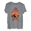 Stay Wild and Free Lagerfeuer Natur Camping Wandern Camper T-Shirt