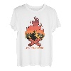 Stay Wild and Free Lagerfeuer Natur Camping Wandern Camper T-Shirt