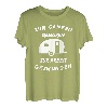 Wohnwagen Camping Lustiger Spruch Geschenk T-Shirt