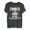 Zuhause ist wo mein Wohnwagen steht Campingwagen T-Shirt