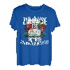 Zuhause ist wo mein Wohnwagen steht Campingwagen T-Shirt