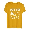 Lassen Sie uns anstoßen - Lustiges Camper-Camp-Camping T-Shirt