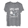 Lassen Sie uns anstoßen - Lustiges Camper-Camp-Camping T-Shirt