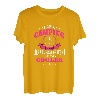 Damen Lustige Camping Oma Spruch Sommer Camp Frauen T-Shirt