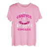 Damen Lustige Camping Oma Spruch Sommer Camp Frauen T-Shirt