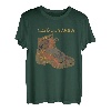 Wanderschuh Shirt Camping Rucksackreisen Outdoor Liebhaber T-Shirt
