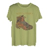 Wanderschuh Shirt Camping Rucksackreisen Outdoor Liebhaber T-Shirt