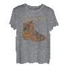 Wanderschuh Shirt Camping Rucksackreisen Outdoor Liebhaber T-Shirt