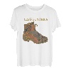 Wanderschuh Shirt Camping Rucksackreisen Outdoor Liebhaber T-Shirt