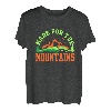 Made for the Mountains Pfadfinder Witzig Wohnwagen Opa T-Shirt