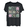 Retro Patricks Day Smile Face Kleeblatt, irisches Kleeblatt, Hippie T-Shirt