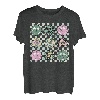 Retro Patricks Day Smile Face Kleeblatt, irisches Kleeblatt, Hippie T-Shirt