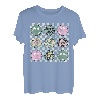 Retro Patricks Day Smile Face Kleeblatt, irisches Kleeblatt, Hippie T-Shirt