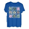 Retro Patricks Day Smile Face Kleeblatt, irisches Kleeblatt, Hippie T-Shirt