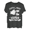 Herren Zweifacher Vater hoch 2 Papa von zwei Kindern Zweifach Papa T-Shirt