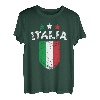 Italien Flagge T-Shirt Italienische Fahne Trikot Land