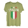 Italien Flagge T-Shirt Italienische Fahne Trikot Land