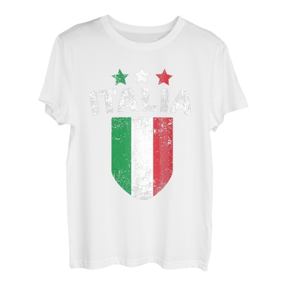 Italien Flagge T-Shirt Italienische Fahne Trikot Land - Hapfox
