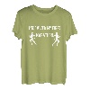 Ich habe meinen ersten Marathon überlebt Lustiges Mem für Marathonläufer T-Shirt