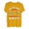 Bock auf Dart | Lustiger Spruch Dartsport Dartpfeile Darts T-Shirt